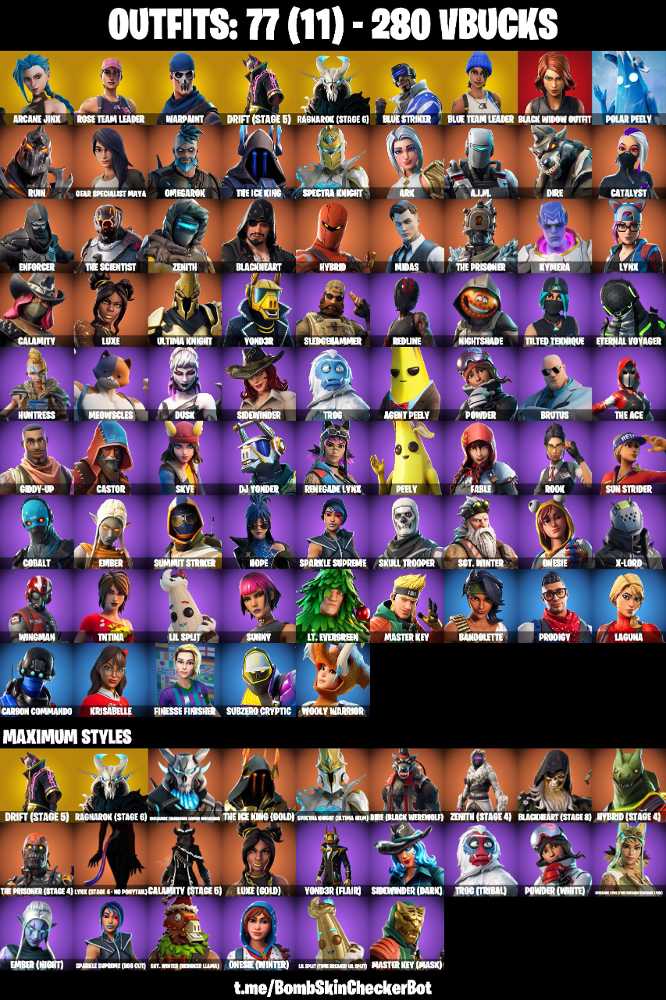 OG STWPC PSN XBOX Skins Arcane Jinx Hot Marat Rambunctious Take