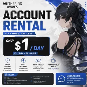 $1/Day | Rental Wuthering Waves Premium Team Account | Fast Access