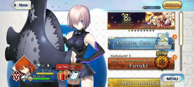 Global/NA | 4000-4500++ SQ | Tiket 280-350 | Story Fuyuki | Limited Stock || Starter Fate / Grand order Account  Exclusive | AD/IOS