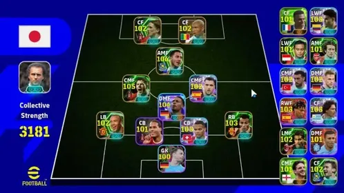 Android|12 Epic Eden Hazard,Steven Gerrard,Cafu,Fernando Torres,Etc|Show Time Felix Nmecha,Manuel Akanji,Etc|PES2026|EF2491