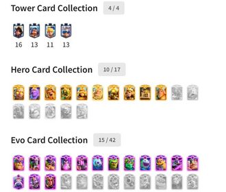 #CR676 ❤️LV1685 WITH 10 HERO, 15 EVO| 14 LV16| 3K3 GEM❤️