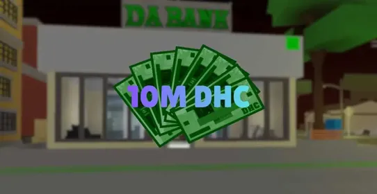 10M CASH / 10000000 CASH - DA HOOD / DH / DAHOOD / DHC