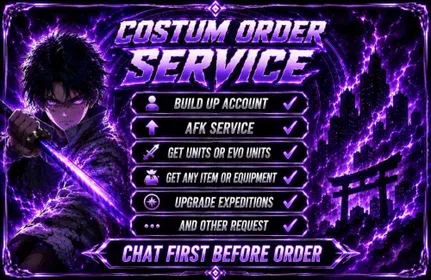 Service Cheapest Costum Order II Anime Expeditions