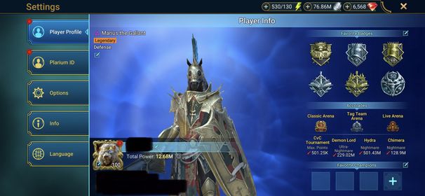 [3 Mythical Champions][12.68M] Lady Mikage,Gharol,Embrys + 122 LEGENDARY (Marius(5*),Leonardo(6*)+Donnie(5*)+Mich,Arb 402,Lamasu,Armanz,Gnut,Losan,Fyna,Nekmo,Maud,Shyek+Krokhad,Othorion,Hilvi,Wixwell...) + 1k UNM + 1k NM HYDRA + 25 SD/25 SHOGUN AUTO