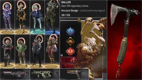 [OG] Bloodhound Heirloom (Raven's Bite) | LEVEL 80 | S29 Battle Pass | Gold S29 | 10.2k Legend Tokens | 38+ Legendary, Epic Skins & Charms #M135