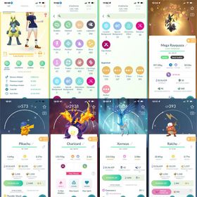 💯 LEVEL 71 🔥 36x Shiny&Legendary 💯 243x 4* Hundo & 51x 4* Shundo Pokemons 🍀 Rare Shiny bg Xerneas ✍️ Name Changeable