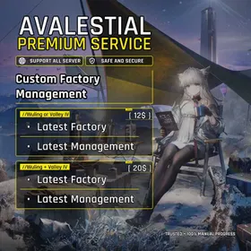 Customized Ultimate Factory Management Endfield