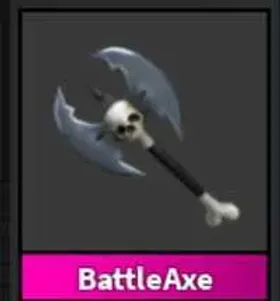 BattleAxe | Murder Mystery 2 Item | Cheapest 💯🔥 | Instant Delivery ⚡ | Murder Mystery 2 | MM2