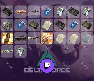 🧙‍♂️ Twitch Drops ✅ NewStreamer Training Camp 🌐 Delta Force [Total 23 Items]