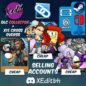 ⭐️️Sale⭐️️Brawlhalla x15 Crossover skin (You can link to your account)
