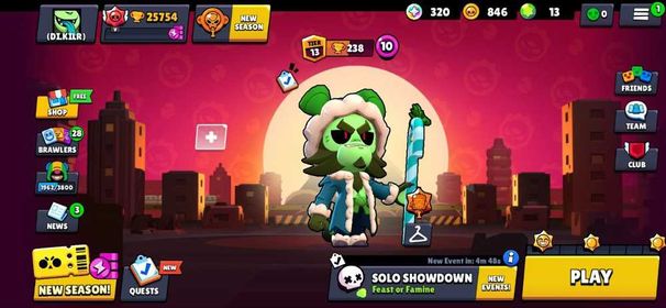 [TSbs25] 🌀7 Maxed Brawl (5 Hyper)🔱25754 Trophies⚜️34 Skins🔱65/79 Brawl⚜️2 Brawl LVL 10🔱26349 Highest Trophies🌀