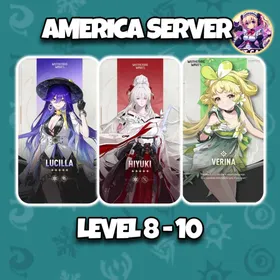 [America] Lucilla Hiyuki Verina | Level 8-10 | Microsoft Email | Starter Account