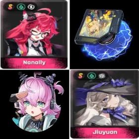 Asia|lv3|Nanally+Nanally weapons+Linko+Jiuyuan|Choose your character ×3|Fast delivey