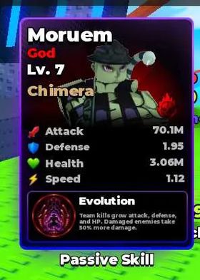Roll Anime to Fight: Level 7 Chimera Cursed Moreum