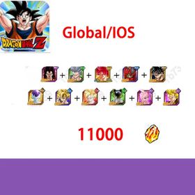 Global[IOS /only]| 11000diamond+Image Hero]| Dragon Ball Z Dokkan Battle |Fast delivery
