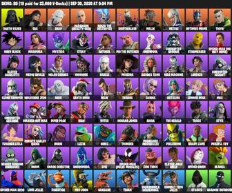 [PC/PSN/XBOX] 80 skins | Darth Vader | Era | Snap | Paradigm (Reality-659) | Renzo the Destroyer | Driftwalker | Malik | Mizuki | Optimus Prime | Twyn | 150 VB