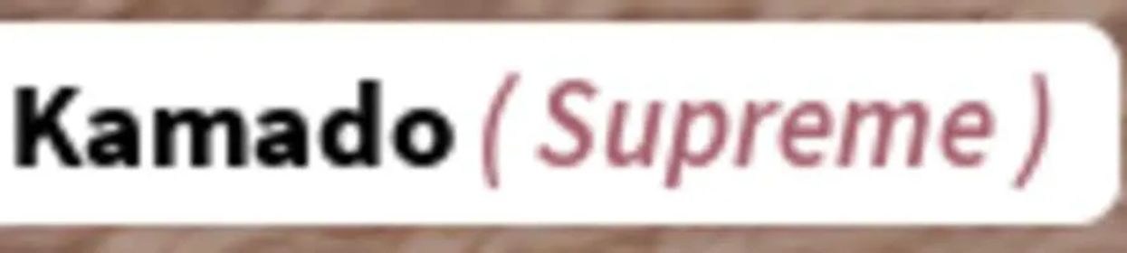 Slayers 2 | Kamado Clan 0.1% Supreme | No Bindings