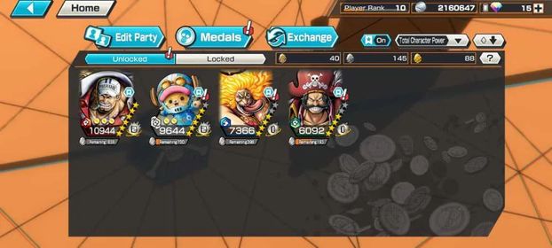 R153✨3EX 1MAX✨SKIN AKAINU MAX✨BIGMOM✨ROGER✨GOOD MEDALS✨MANY CHARACTER✨ANDROID/IOS