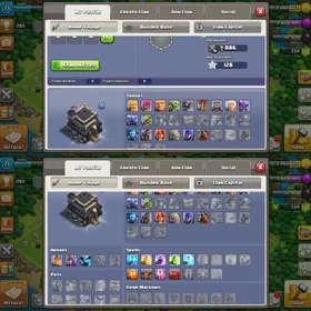 Th9 Max~No Upgrade Left~NC Free~5 Builders~Full Access