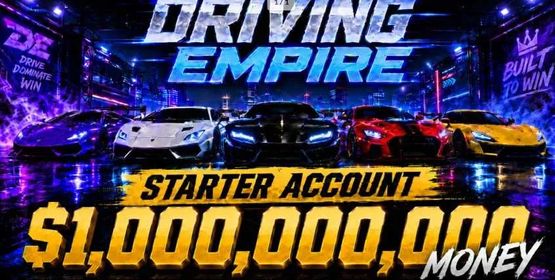 Driving Empire Account with 1B+ Money