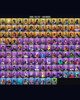 135 Skins Blue Squire ⭐️ Take The L ⭐️ Lara Croft ⭐️ Deadpool ⭐️ Meowscles ⭐️ Peely ⭐️ Harley Quinn ⭐️ Skye ⭐️ Rippley vs Sludge ⭐️ Catalyst ⭐️ Kor ⭐️ Torin ⭐️ Blue Team Leader ⭐️ Tony Stark ⭐️ Jennifer Walters ⭐️ Harley Hitter ⭐️ Mystiqu m9608465093