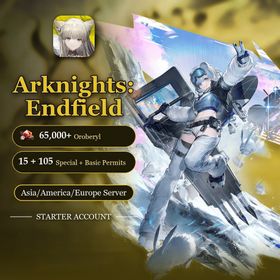 Arknights: Endfield Asia Starter Account | 65,000+ Oroberyl + 15 Special + 105 Basic Permits