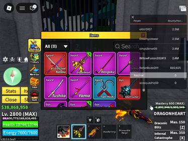 ID 641:LV2800+God+CDK+SGT+7 Race V4 Full Gear + Mammoth Inven |Draco,Human,Angel,Mink,Shark,Cyborg,Ghoul|Blox Fruits