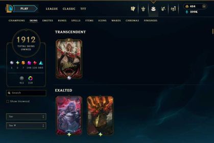 [NA] 1912 Skins | Immortalized Ahri + 2 Exalted Skins and More!