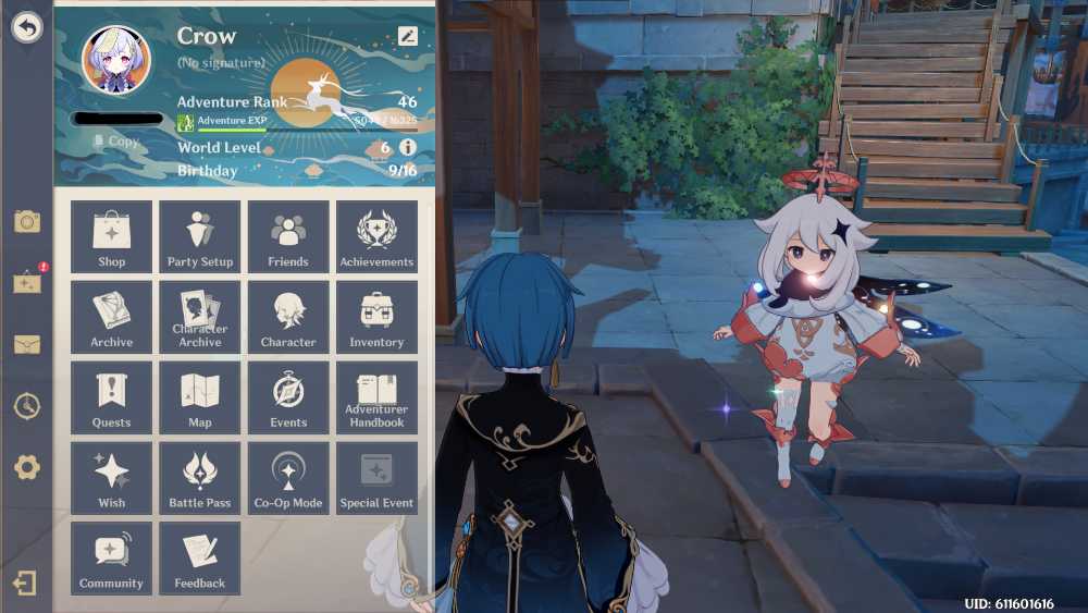 TRADING ONLY AR 46 Hu Tao/Qiqi/Albedo/Jean & Wolf's