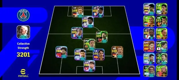 3201x Strength💥27x Booster💥BigTime Philipp Lahm! Vinicius Jr-107{Blitz} Miroslav Klose-105! Gerrard-105! Xavi-106! Mbappe! Olise! Romeo! Messi|France Paid Pack|Fully balance|Konami Only