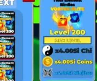 7$-18 PCS LEVEL 200 TWIN ELEMENT BIRDIES VORTEX ELITE-NINJA LEGENDS 1