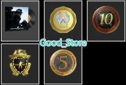 CS2 Prime 94 hours+4Medals(10Y/5Y/Loyalty Badge/Global Offensive Badge)-Faceit Ready+13 Years of Service Steam