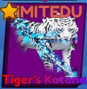 LIMITEDU Tigers Katana (blade ball)