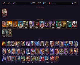 [STARTER]Siegfrund+Glorious Pallas+Ronda+Artak+Wukong+Scyl+Rathalos+Visix+Adelyn+Loki+Skeletor+Alice+Leminisi+46Epics