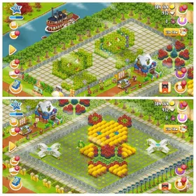 🔥🦋Nicely Decorated LvL 133 Farm🔥🦋 Big 7500 Barn with 5050 Silo storage🔥🦋100% land unlocked and beautifully designed upperside🦋🔥Townhall 12 and best deal🔥🦋