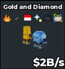 Gold and Diamond 2B/s | Instant Delivery ⚡ | Trusted Seller ⭐