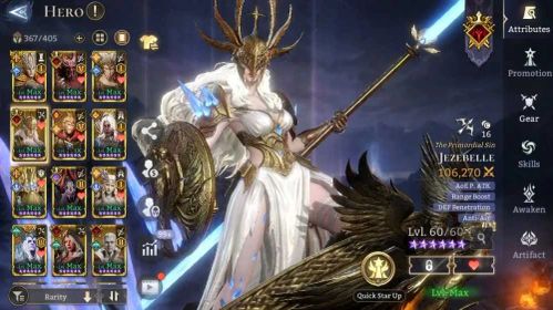 GLOBAL 60x|Lv 100|9,2M PWR|16 Lord[ValderonA5,EzarethA2,Jezebel,Etc]|105 Legend(3 Assasin,3Dracula,ManySkin,Etc)TakeMail|WOR1332