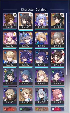 NA Ruan Mei LC Robin LC Dang Heng IL Fu Xuan Wolf Seele AR67