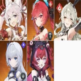 Korean|lv2|Mina+Flare+Vivian+Ophelia+Brisshell|Only completed the tutorial|Fast delivey