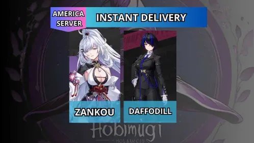 [NA] STARTER | Zankou + Daffodill + 3 Free SSR Selector Untouch | Instant Delivery | Login Google ( All Unset ) Can Unlink | First Owner