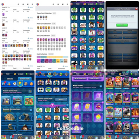 Collection LeveL 1500 - 10K Trophies - 5 Heroes- 10 Evolution- 57 Emotes - Nc Free - Code263