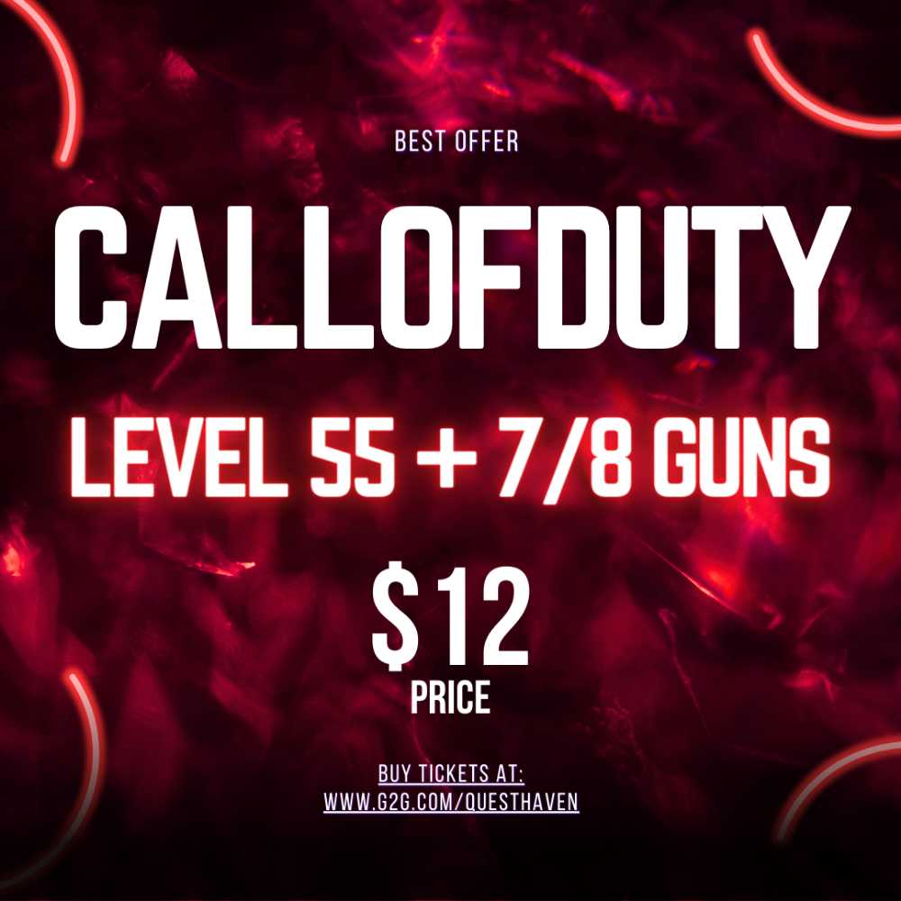 【INTERSTELLAR 】【LEVEL 55+5 GUNS MAXED 】 INSTANT DELIVERY [ WARZONE 3.0 ]