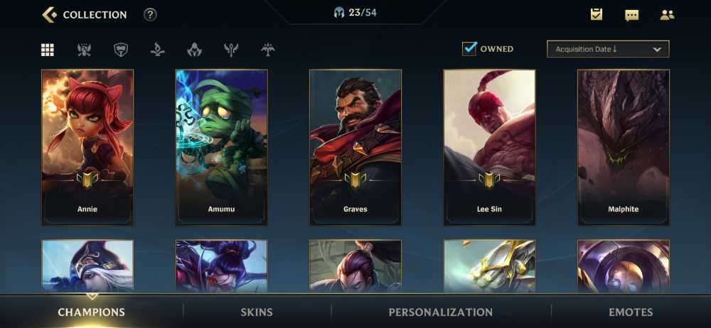 League of Legends: Wild Rift Account