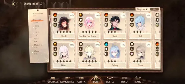 Glb Whale Early Nadia c5 Heidi c5 sig Nina c5 sig Iris c5 sig