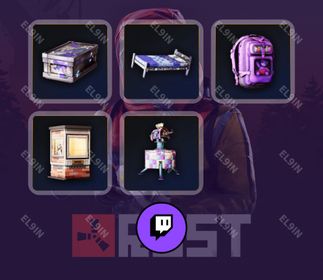 🧨 Twitch Drops ⚡️ Rust Charity '26 Turret 🌌 Rust [Total 5 Items]