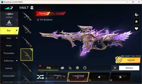 ASIA|Eternal Gun RPK-Flourish|1 Limited Gun|2 Ultra Gun|3 Legendary Gun|1 Legendary Melee|Check SS BS3993B