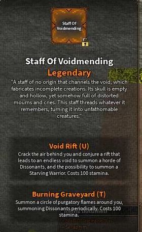 staff of voidmending the veil