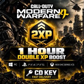 🔥 COD MW4 | 1 HOUR DOUBLE XP BOOST (2XP) ⚡ PC/PS/XBOX | CD KEY | FAST DELIVERY