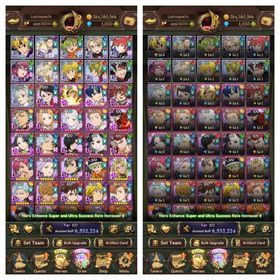 GLOBAL 1.000💎 | 6.5M CC | New Odin | Nemesis Meliodas 4/6 | All Collab Gachiakuta | All Collab Re:Zero | 11 LR + 11 BASIC UR
