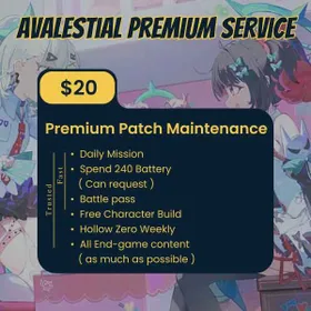 Zenless Zone Zero │ Premium Patch Maintenance │ 45-Day Complete Progress Management